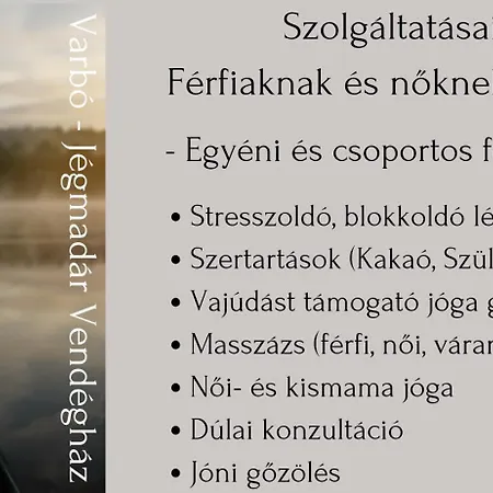 Berkenye Varbó Apartman Varbo